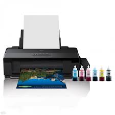 The l1800 prints photos in approximately 191 seconds3, with maximum print speeds of up to 15 pages per minute for black and colour prints3. Epson L1800 Printer