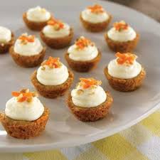 Mini Carrot Cake Cups Recipe Mini Carrot Cake Desserts Mini Desserts