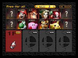 All you have to do is go in, set a match to one . Unlockable Character Smashwiki The Super Smash Bros Wiki