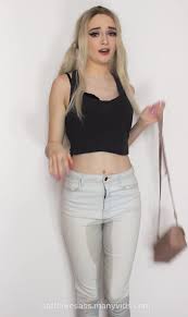 Hot blond ... JOI after wetting pants - ThisVid.com