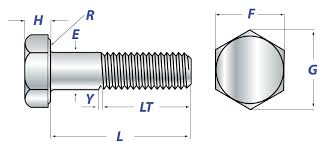 structural bolts dimensions mechanical properties aft