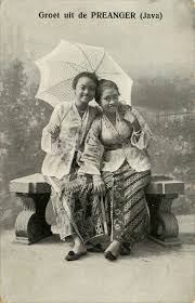 Mojang Priangan 1910 Foto Zaman Dulu Lukisan Sejarah