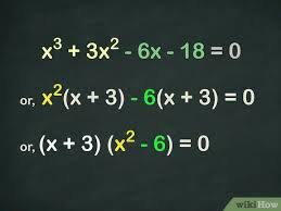 Once you have the quadratic, you can apply the standard methods to factorise the quadratic. How To Factor A Cubic Polynomial 12 Steps With Pictures