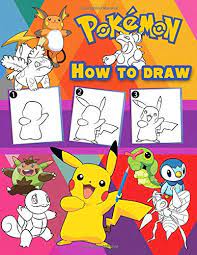 How To Draw Pokemon Easy Step-by-step Drawing Pokemon 2 In1 How To Draw Guide And Pokemon Coloring Book For Adults And Kids For Anyone Who Loves Pokemons Books Activitycolor 9781092453493 Amazoncom Books