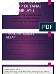 Sejarah melayu yang tidak dicatatkan oleh penjajah. Sejarah Kongsi Gelap Di Tanah Melayu