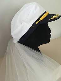 Hen Party Sailor Hat Veil Bride To Be Hens Night Accessories Other Celebrations Occasions Celebr Sailor Wedding Bachelorette Best Bridal Shower Gift