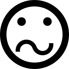 Confused Free Vector Icons Designed By Icomoon Confused Face Vector Icons Free Icon