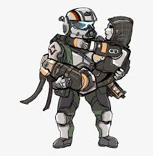 Electronic arts unlock the battlefield 1 inspired red baron warpaint for the ion titan in titanfall 2 by playing both. 5yawaba Titanfall 2 Ash Fanart Png Image Transparent Png Free Download On Seekpng