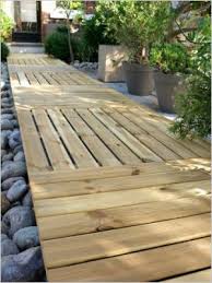 Le montage d'un abri exige un sol stable et vous devrez couler une dalle de béton, pour assurer sa. Une Allee Stylee Pour Mon Jardin Dalle Bois Terrasse Amenagement Jardin Dalle Terrasse