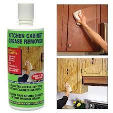 Apply the awesome orange degreaser with a damp sponge or spray directly onto the greasy cabinet surface. Kitchen Cabinet Degreaser Cleans Grease Removes Residue Non Toxic Buy Online In Faroe Islands At Faroe Desertcart Com Productid 27878173
