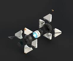 Fully 3d Printable Destiny Ghost On Behance Destiny Cosplay Destiny Ghost Diy