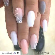Alternative to acrylic nails do exist though acrylic nails are the best nail enhancements you can get. 8 Soft Gray Acrylic Nails Repost Theglitternail With Instatoolsapp Repost Mushy Peach White Gray And Matte O Acrylic Nail Powder Nails Powder Nails