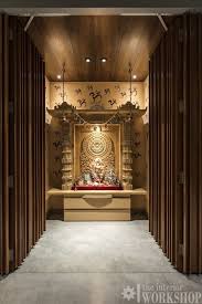 Rustic Minimalist Apartment Interiors The Interior Workshop The Architects Diary Pooja Room Design Minimalist Apartment Interior Pooja Room Door Design
