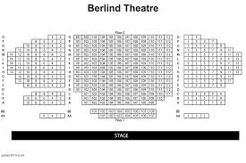 Berlind Seating Chart Mccarter Theatre Center