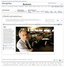 The madoff investment scandal wall street money manager bernard madoff is sentenced to 150 years in prison for bilking investors in a massive ponzi scheme. A Timeline Of The Madoff Fraud Interactive Feature Nytimes Com