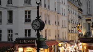 Sorbus paris oversized wall clock centurion roman numeral hands parisian frenc. Montmartre Paris France August 2018 Stock Footage Video 100 Royalty Free 1031215247 Shutterstock