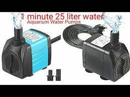 1 Minute 25 Liter Water 30 Watt Submersible Aquarium Water Pumps Price In Bd 220v 30w 1500l H Youtube Water Pumps Submersible Aquarium