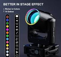 4PCS Mini 7R 230W Beam Teste Mobili LED Lampada Luce da Discoteca RGBW Luci  Palco18CH Moving Head per DJ Bar Festa Palcoscenico Club Illuminazione : ...