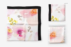 Download Silk Scarf Mockup Set Custom Clothing Design Business Card Inspiration Custom Scarves