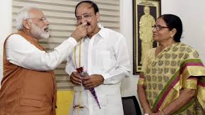Venkaiah naidu's son celebrates iaf strikes. Venkaiah Naidu Beats Gopalkrishna Gandhi To Become India S 13th Vice Prez