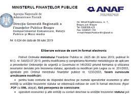 Model de proiect didactic (necompletat). Eliberare Extrase De Cont In Format Electronic PrecizÄri De Ultima Ora De La Anaf August 2019 Cabinetexpert Ro Blog Contabilitate