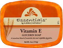 Amazon Com Clearly Natural Essentials Glycerine Soap Bar Vitamin E 4 Oz Bath Soaps Beauty