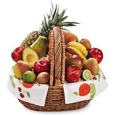 Fresh Fruit Gift Basket Great For Fruit Lovers Of All Kinds This Reusable Picnic Basket Is Filled To The Fruit Basket Diy Gift Fruit Basket Gift Fruit Gifts