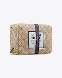 Kraft Soap Bar Package Mockup Half Side View In Packaging Mockups On Yellow Images Object Mockups In 2020 Mockup Free Psd Free Packaging Mockup Mockup Psd