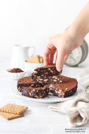 Una ricetta che si ispira al classico salame di cioccolato, dolce della tradizione italiana. Torta Al Cacao E Biscotti Senza Cottura La Tana Del Coniglio