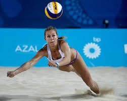 The swiss pair finished fourth at the 2019 world championships in hamburg, in their second appearance at the tournament. Switzerland Seal Baku 2015 Women S Beach Volleyball Gold With Thrilling Win Over Austria
