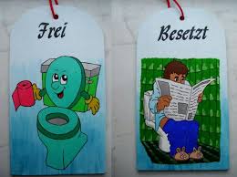 Wc schild toilettenschild toilette türschild damen herren holz piktogramm klo. Wc Schild Wc Schild Turschilder Schilder