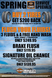 Spring Service Specials are...