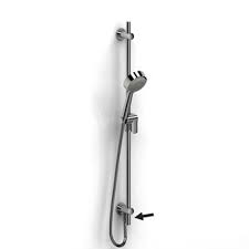 How to install the moen annex shower rail. Riobel 1060c Hand Shower Rail W Built In Elbow Supply Chrome Poshhaus