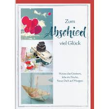 Liebe gibt es in vielen formen. A4 Xxl Abschiedskarte Viel Gluck Reise Ausland Mit Spruch