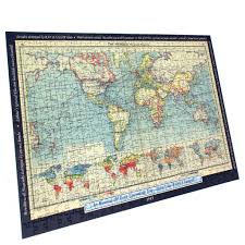 Our huge selection of maps, geography, and travel jigsaw puzzles can teach kids important educational knowledge, as well as helping to develop a sense of accomplishment and pride in their work! Historical World Map Personalized Jigsaw Puzzle