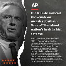 To this day, RFK Jr. refuses to take responsibility and continues to oppose  lifesaving vaccines.