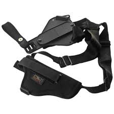 Uncle Mikes Sidekick Vertical Shoulder Holster Size 2 Medium Large Revolvers Right Hand Nylon Black 83021