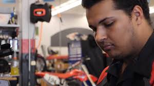 MMI Motorcycle Graduate, Aric Boyd