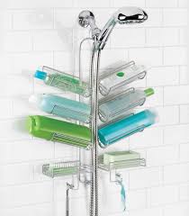 This tension pole shower caddy and organizer makes the unused corners of the bathroom a great storage space within minutes. Best Shower Caddies Shower Organizers On Amazon The Strategist