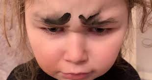 Gran forced to pen apology note to teacher after granddaughter draws bushy  'Groucho Marx eyebrows
