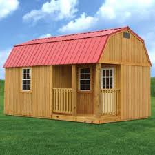 Escape mado puppet from lake cabin! Treated Side Lofted Barn Cabin Available In 10 12 14 16 Widths