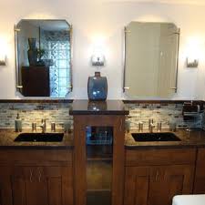 The color brown evokes images of delicious chocolate, beautiful wood cabinetry, rich leather and the luxury of umber colored marble. Blue And Brown Bathroom Ideas Houzz