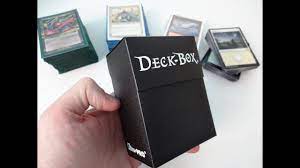 Ultra pro gaming generic 85688 deck box, multi, one size. Ultra Pro Deck Box 50 Sleeves Review My Thought Mtg Youtube