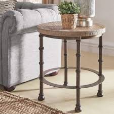Williston Forge Mccarver Industrial End Table Wayfair Living Room End Tables End Tables Furniture