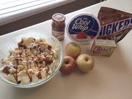 Use lemon juice to brush over the apple to prevent browning. Apple Snicker Salad Recipe