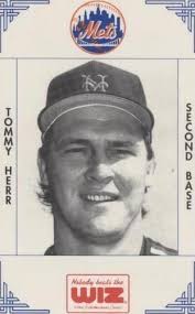 Tom Edens autographed baseball card (New York Mets, LC) 1991 Wiz Mini #103 