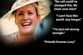 Mourners told of heartache in Lucy Stack's tragic final note