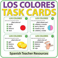 Basic Colors In Spanish Woodward Spanish