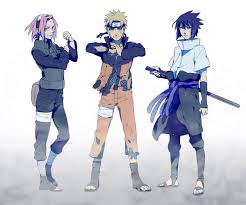 Naruto Uzumaki Sakura Haruno Sasuke Uchiha Naruto Sasuke Sakura Naruto Anime Naruto