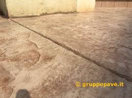 Sono economici e belli da vedere, ma. Pavimento In Cemento Stampato Pave Pavimentazioni